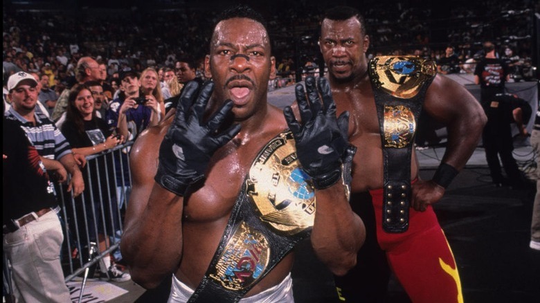 The Harlem Heat As WCW World Tag Team Champions