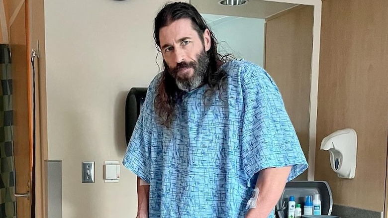 Stevie Richards in the hospital