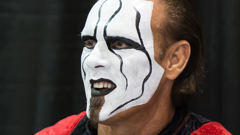 Sting smiling