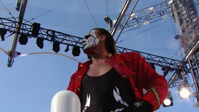 Sting at WrestleMania