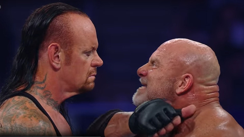 Undertaker faces Goldberg
