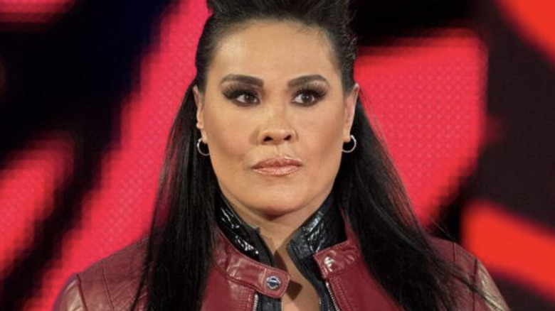 Tamina Snuka walking to the ring