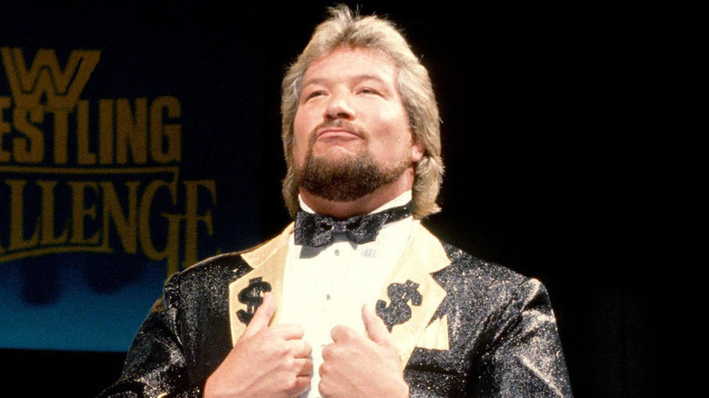 Ted Dibiase performing for WWE