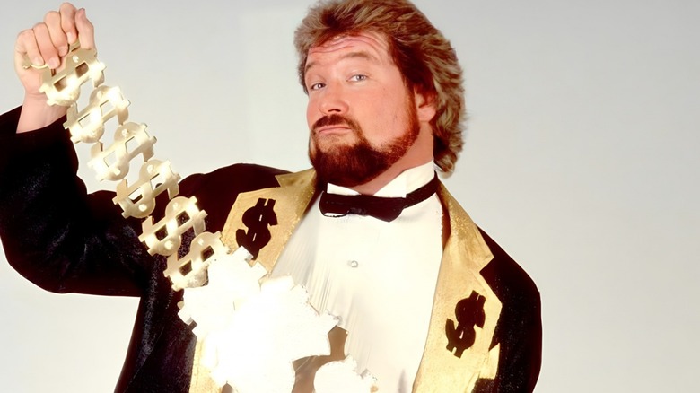 "The Million Dollar Man" Ted DiBiase posing