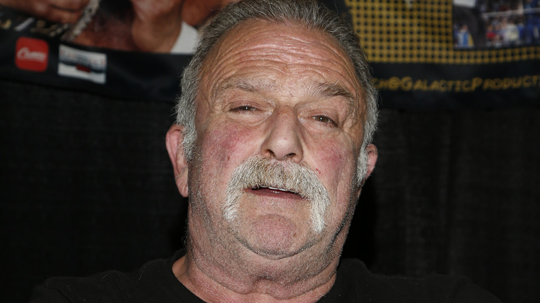 Jake Roberts glares