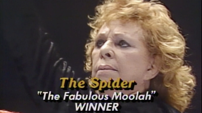 Fabulous Moolah as The Spider/Spider Lady