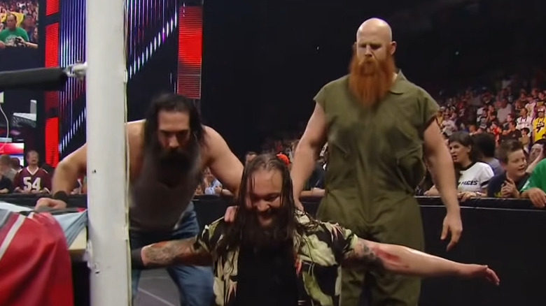 Wyatt Family ringside