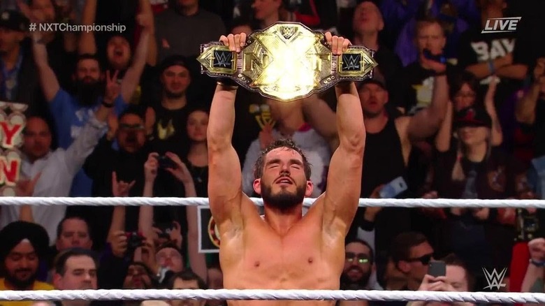 Gargano have winning the NXT title