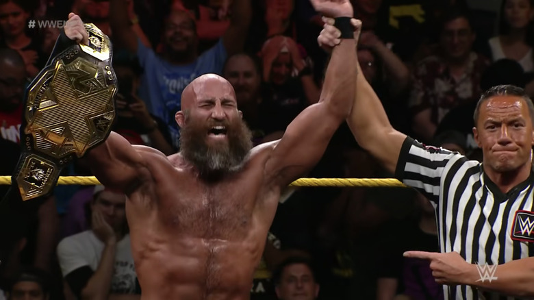 Ciampa after winning the NXT title