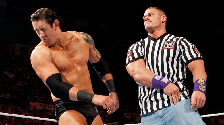 John Cena slaps Wade Barrett