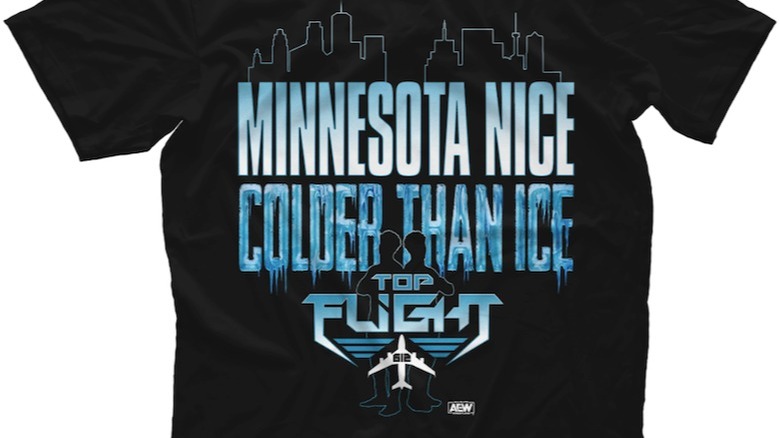 Top Flight Minnesota Nice, Colder Than Ice t-shirt