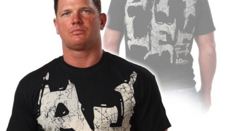 AJ Styles in TNA t-shirt