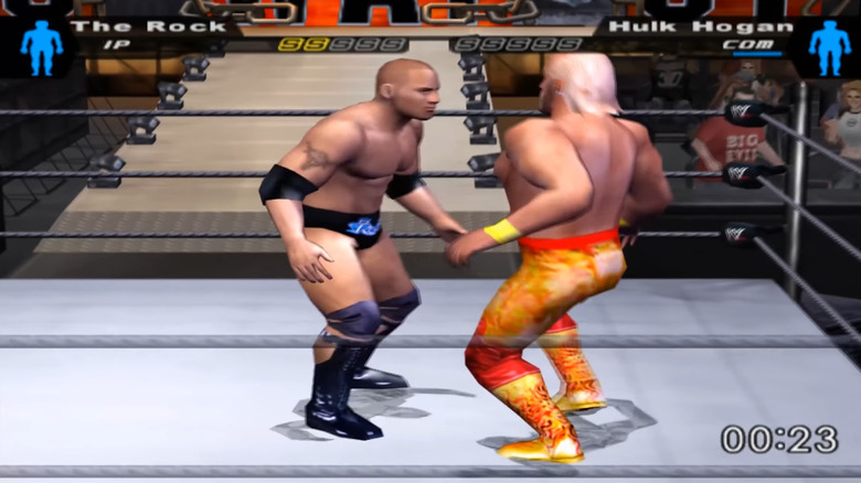 The Rock vs Hulk Hogan