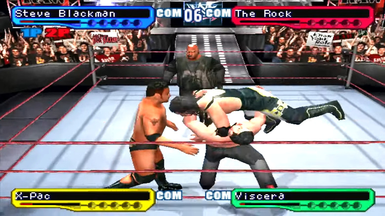 Royal Rumble match video game