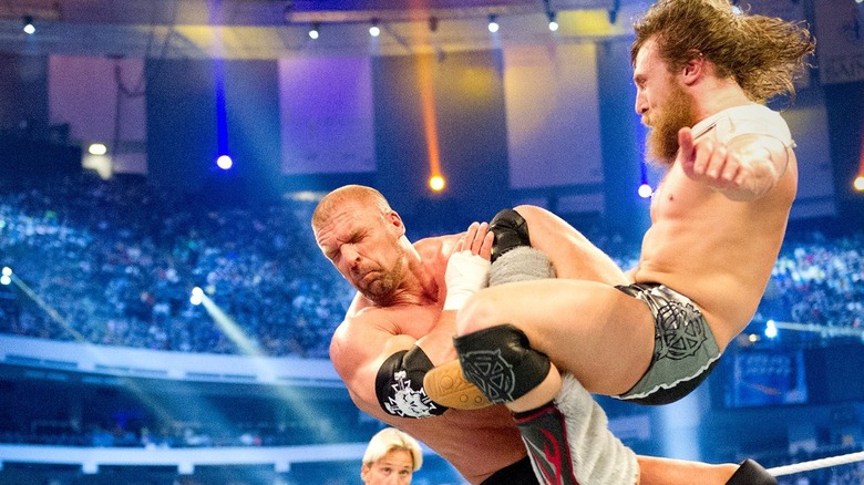 Daniel Bryan kicks Triple H