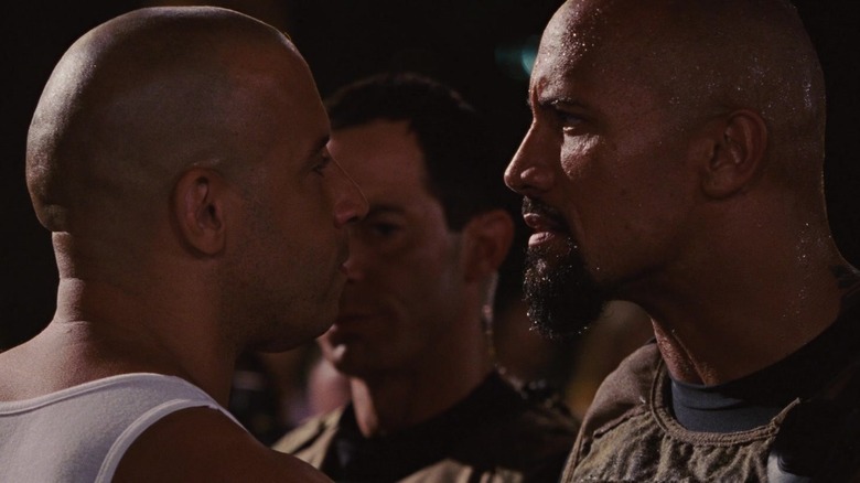 Hobbs and Toretto face off