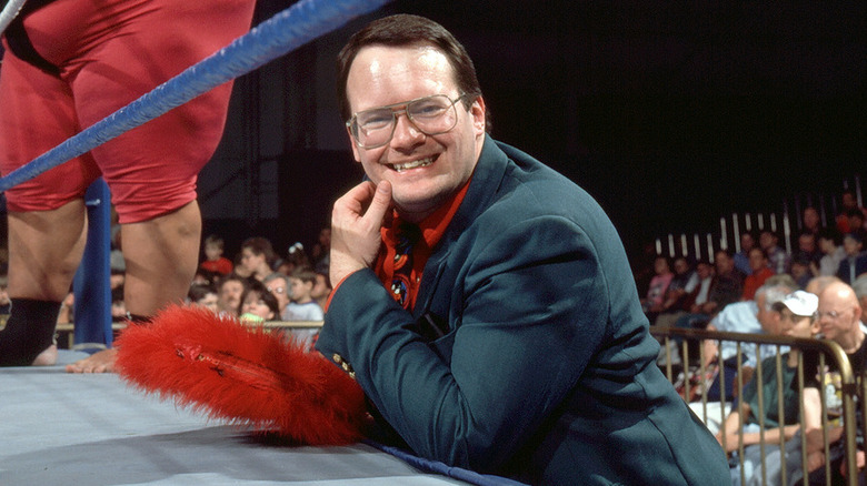 Jim Cornette smiles