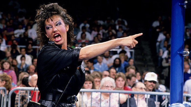 Sherri Martel points