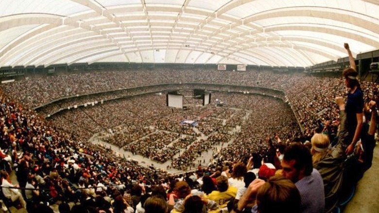 WrestleMania III Silverdome crowd