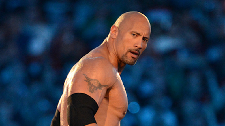 The Rock at WrestleMania XXVIII