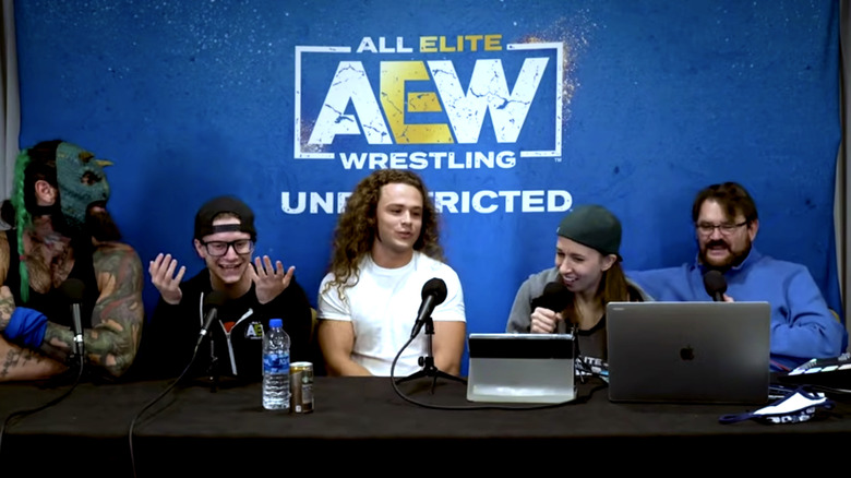 Jurassic Express on the official AEW podcast