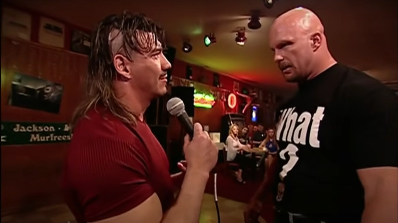 Eddie Guerrero confronts Stone Cold