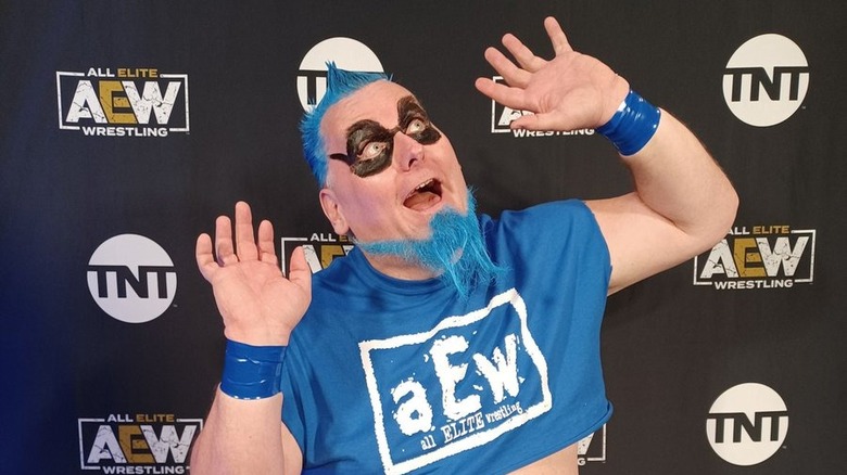 The Blue Meanie dancing