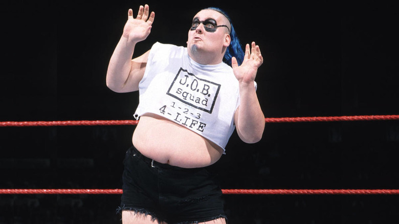 The Blue Meanie dances