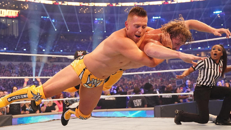 The Miz betrays Logan Paul at WrestleMania