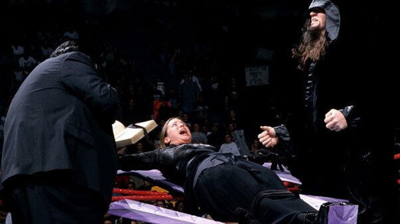Paul Bearer, Stephanie McMahon, and The Undertaker