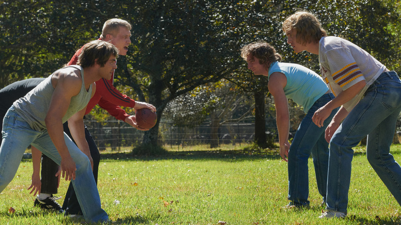 The Von Erichs play football