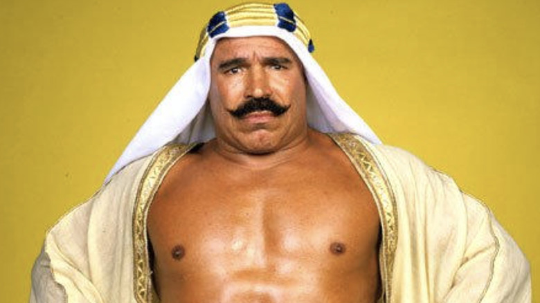 The Iron Sheik posing