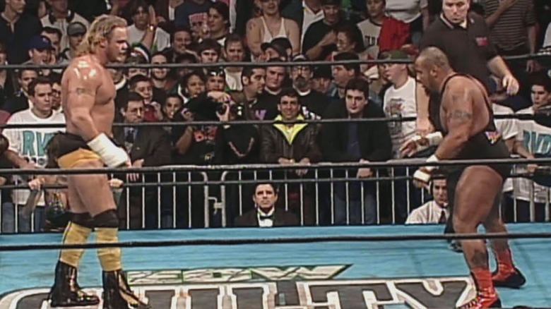 Shane Douglas vs. Taz at ECW Guilty As Charged '99