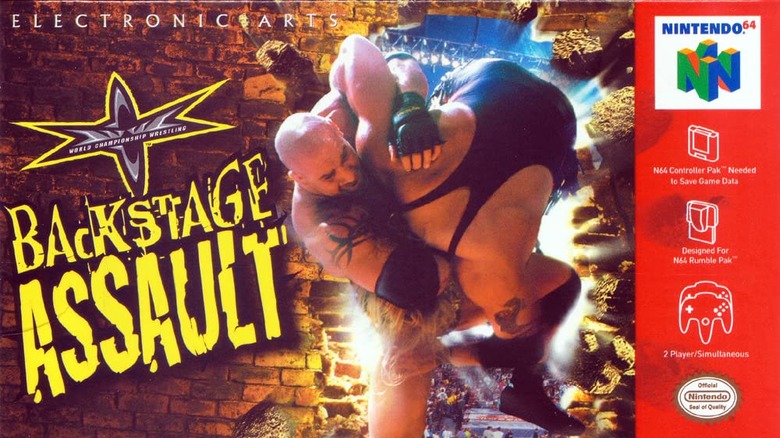 WCW Backstage Assault box art