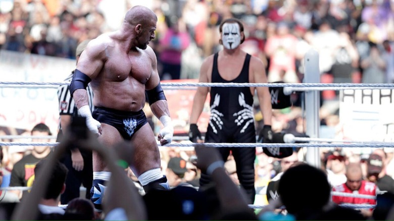 Sting and Triple H