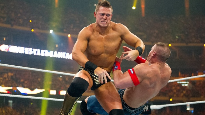 The Miz versus John Cena at WrestleMania 27
