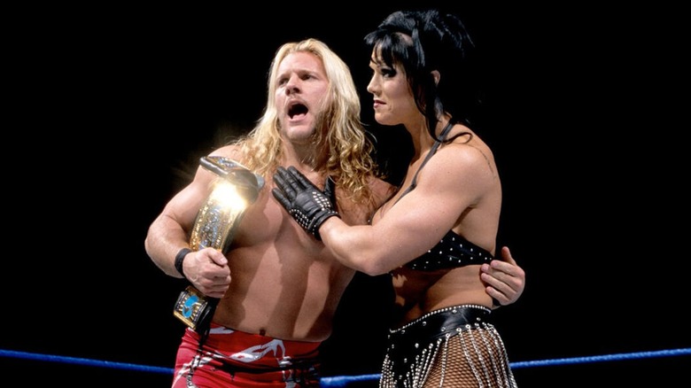 Chris Jericho and Chyna