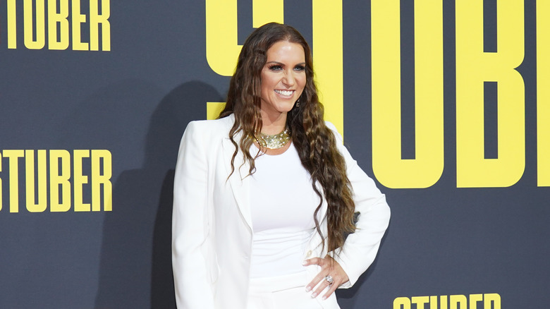 Stephanie McMahon attends the premiere of 20th Century Fox's "Stuber"