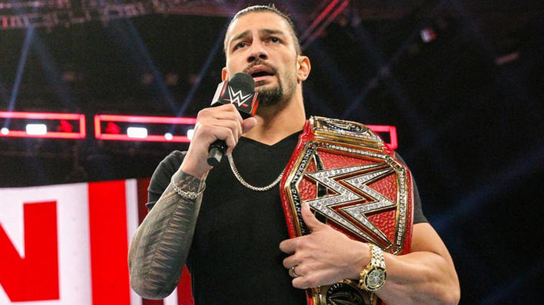 Roman Reigns vacating Universal Championship