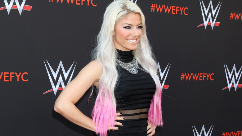 alexa bliss at wwe event