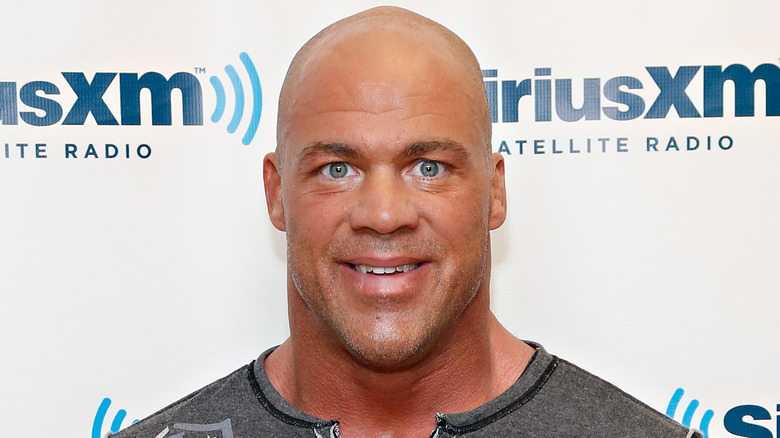 Kurt Angle smiling