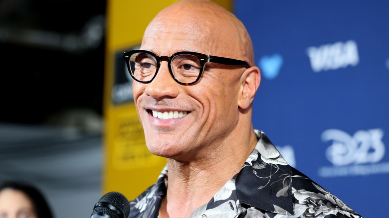 Dwayne "The Rock" Johnson smiling