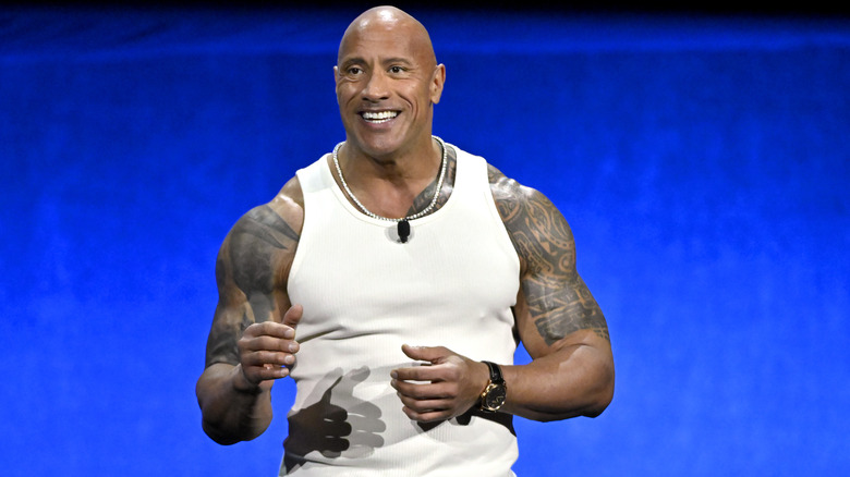 Dwayne "The Rock" Johnson smiling