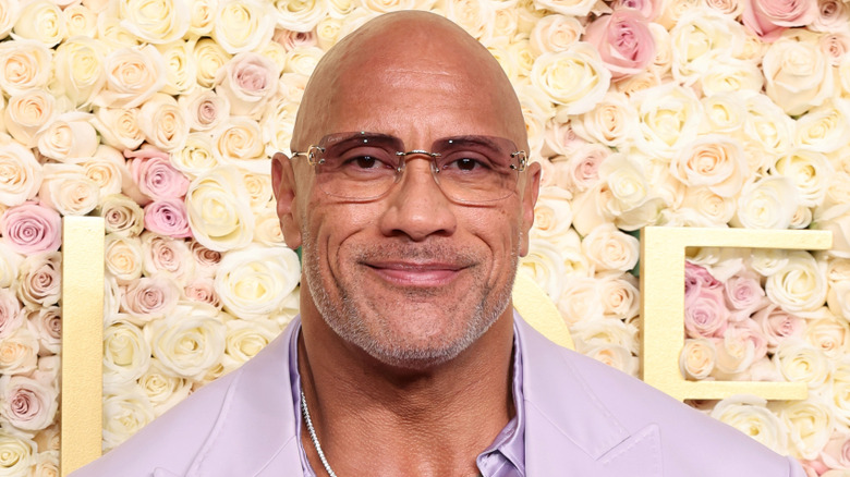 Dwayne Johnson attends the 82nd Annual Golden Globe Awards at The Beverly Hilton on January 05, 2025 in Beverly Hills, California.