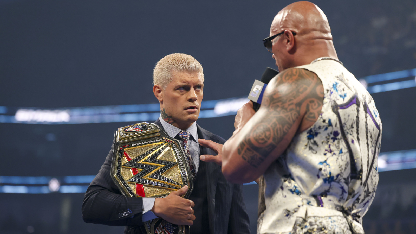 The Rock Posts Ominous Message For Cody Rhodes Ahead Of WWE Elimination Chamber