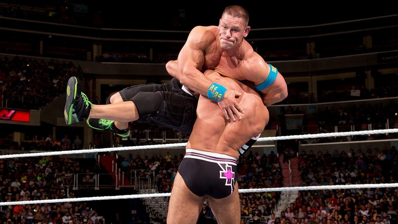 John Cena DDTs Cesaro