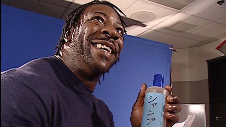 Booker T smiling