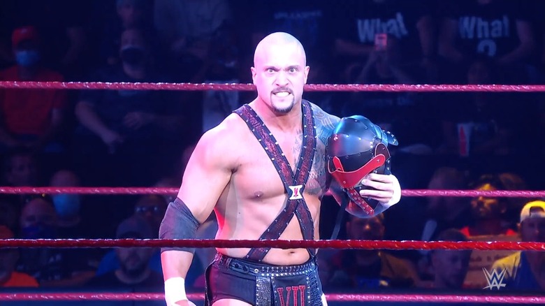 Karrion Kross during his RAW entrance