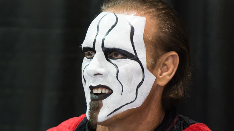 Sting smiling