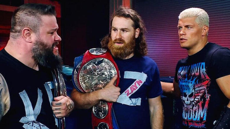 Kevin Owens, Sami Zayn, and Cody Rhodes